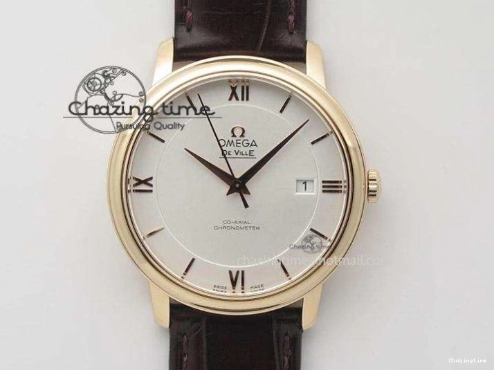 0719 De Ville MK 1:1 Best Edition SS Black Dial On Black Leather Strap A Unisex 8261
